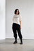 Oversized graphic t-shirt in natural — main image