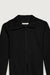 Zip up top in black — main image