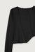 Seam detail top in black — main image