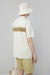 Stripe t-shirt in bone white stripe — main image