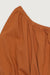 Cropped blouse in argan oil — main image