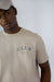 Club graphic tee in beige estate blue — main image
