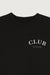 Club graphic tee in black cream — main image