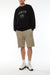 Graphic sweatshirt in black — main image