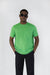 Heavy jersey tee in summer green — main image