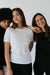 Graphic t-shirt in black white — main image