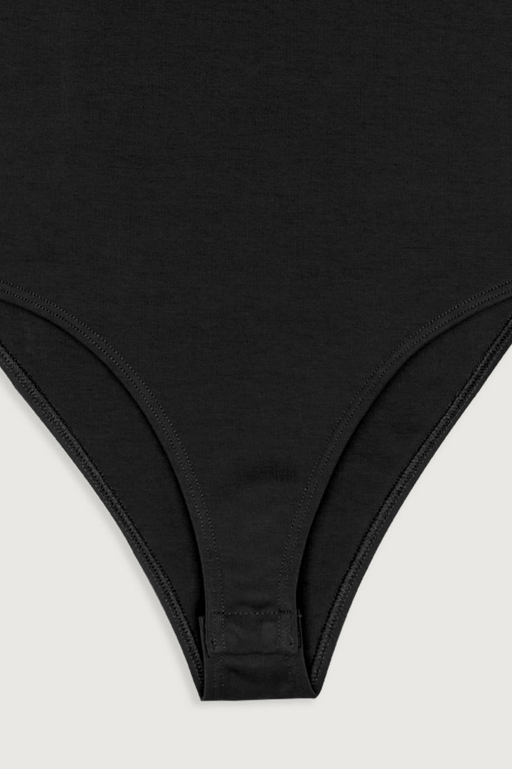 TANK BODYSUIT in Black — alternate angle