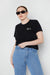 Re tee in black — main image