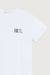 Re tee in white — main image
