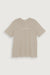 Refined tee in taupe — main image