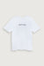 Refined tee in white — main image
