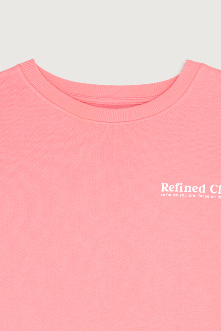 REFINED CLUB SWEATSHIRT in Confetti White — alternate angle