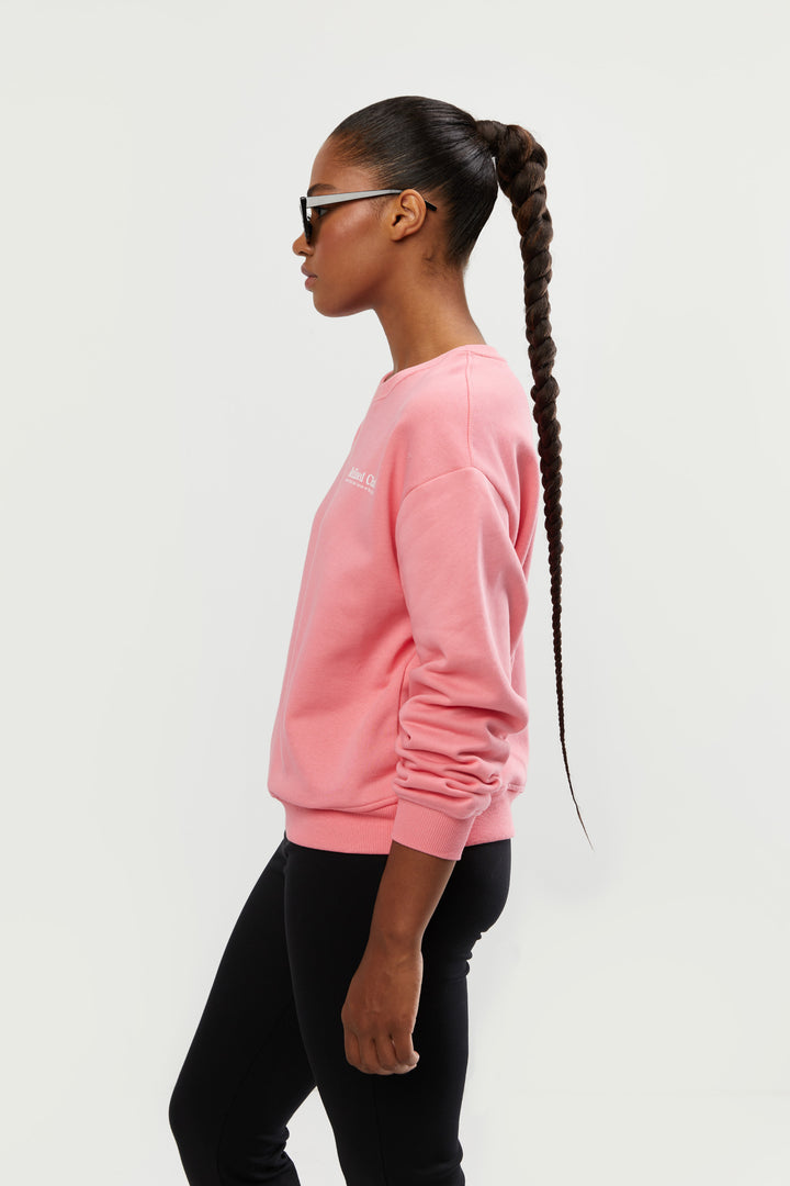 REFINED CLUB SWEATSHIRT in Confetti White — alternate angle