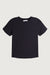 Classic crewneck t-shirt in black — main image