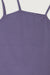 Cross strap tank in purple — main image