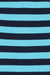 Striped halter tank in blue stripe — main image