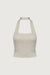 Halter top in pelican — main image