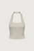 Halter top in pelican — main image