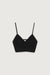 Twist front tank in black — main image