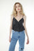 Peplum tank top in sky captain cream — main image