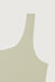 One shoulder cropped tank in desert sage — main image