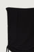 Tube top with cinch ties in black — main image