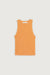 Basic tank top in apricot tan — main image