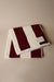 Beach club towel in syrah — main image