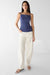 High neckline tank top in crown purple — main image