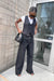 Suiting vest in black — main image