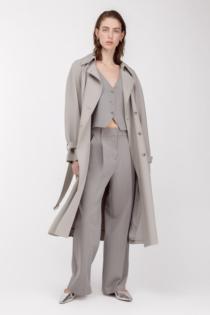 SUITING VEST in Cloudburst — alternate angle