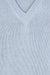 V-neck vest in blue — main image