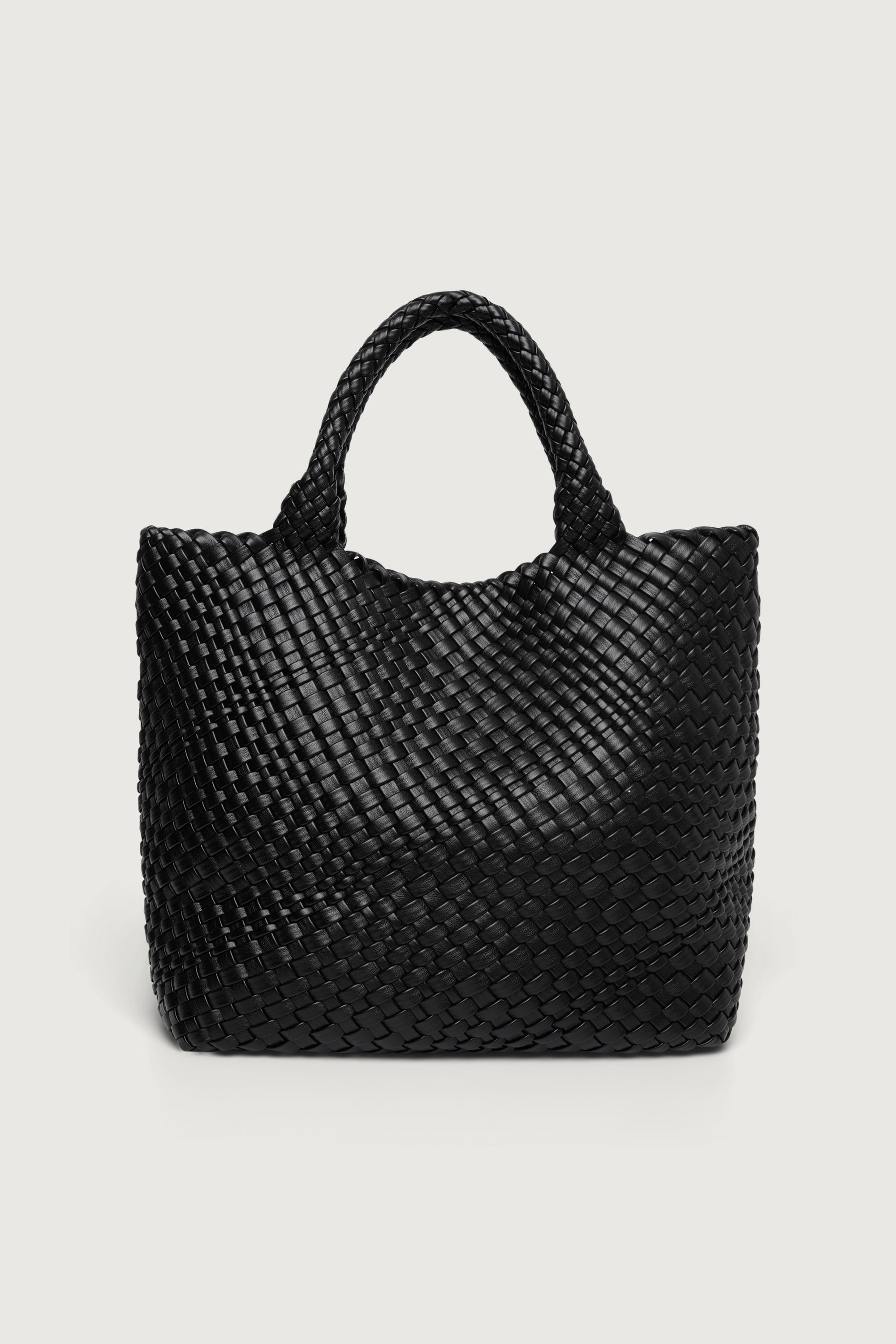 Woven Vegan Leather Tote Bag | OAK + FORT – OAK + FORT USA