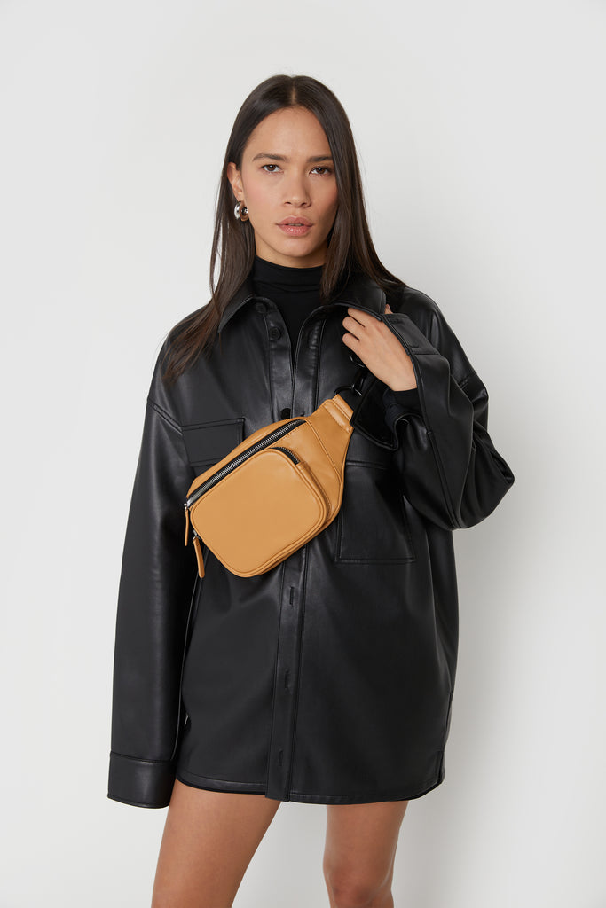Vegan leather fanny pack sale