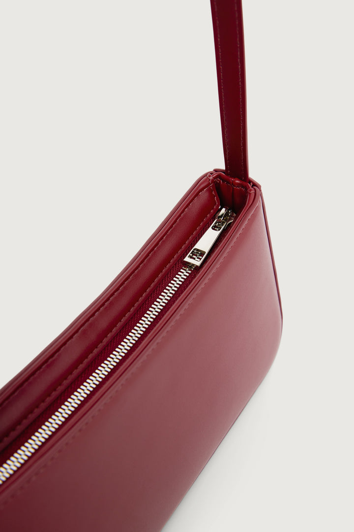 MINIMAL SHOULDER BAG in Cherry — alternate angle