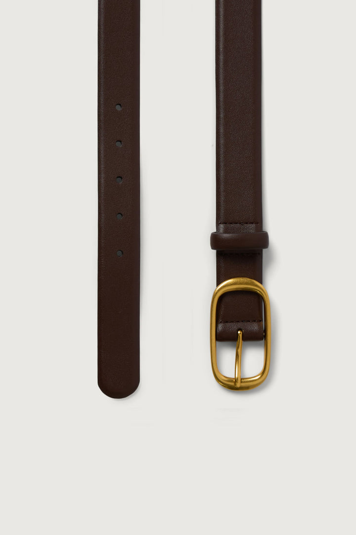 BLAKE OVAL LEATHER BELT