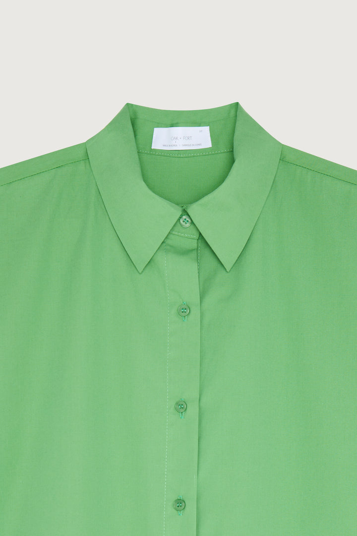 RELAXED FIT SHIRT in Peppermint — alternate angle