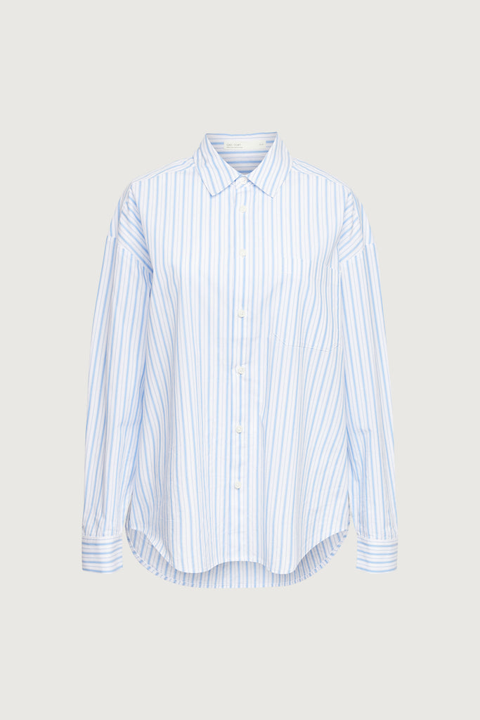 poplin dress shirt Pinstripe Cotton Poplin Shirt