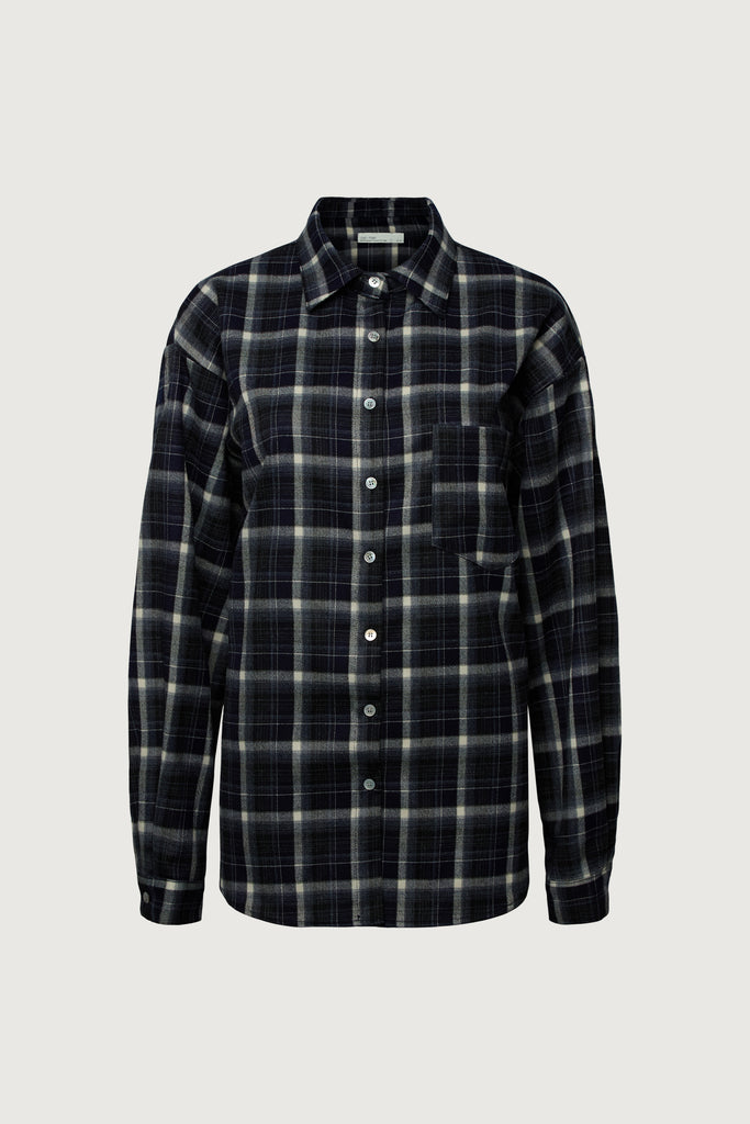 Oversized Flannel Plaid Shirt | OAK + FORT – OAK + FORT USA