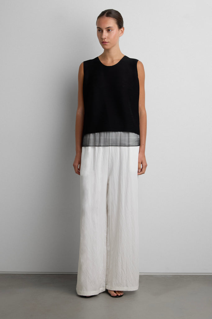Oak and Fort OVERSIZED PLISSE TOP