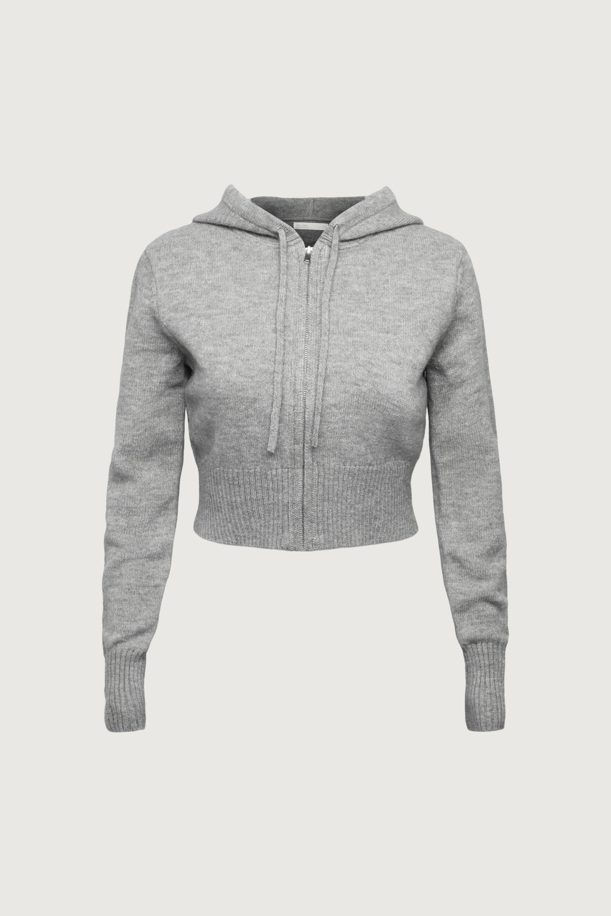 Knit Zip-Up Hoodie | OAK + FORT – OAK + FORT USA