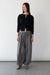 Button up cardigan in black — main image