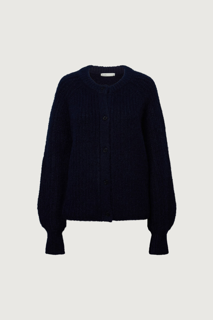 RAGLAN SLEEVE BUTTON FRONT CARDIGAN