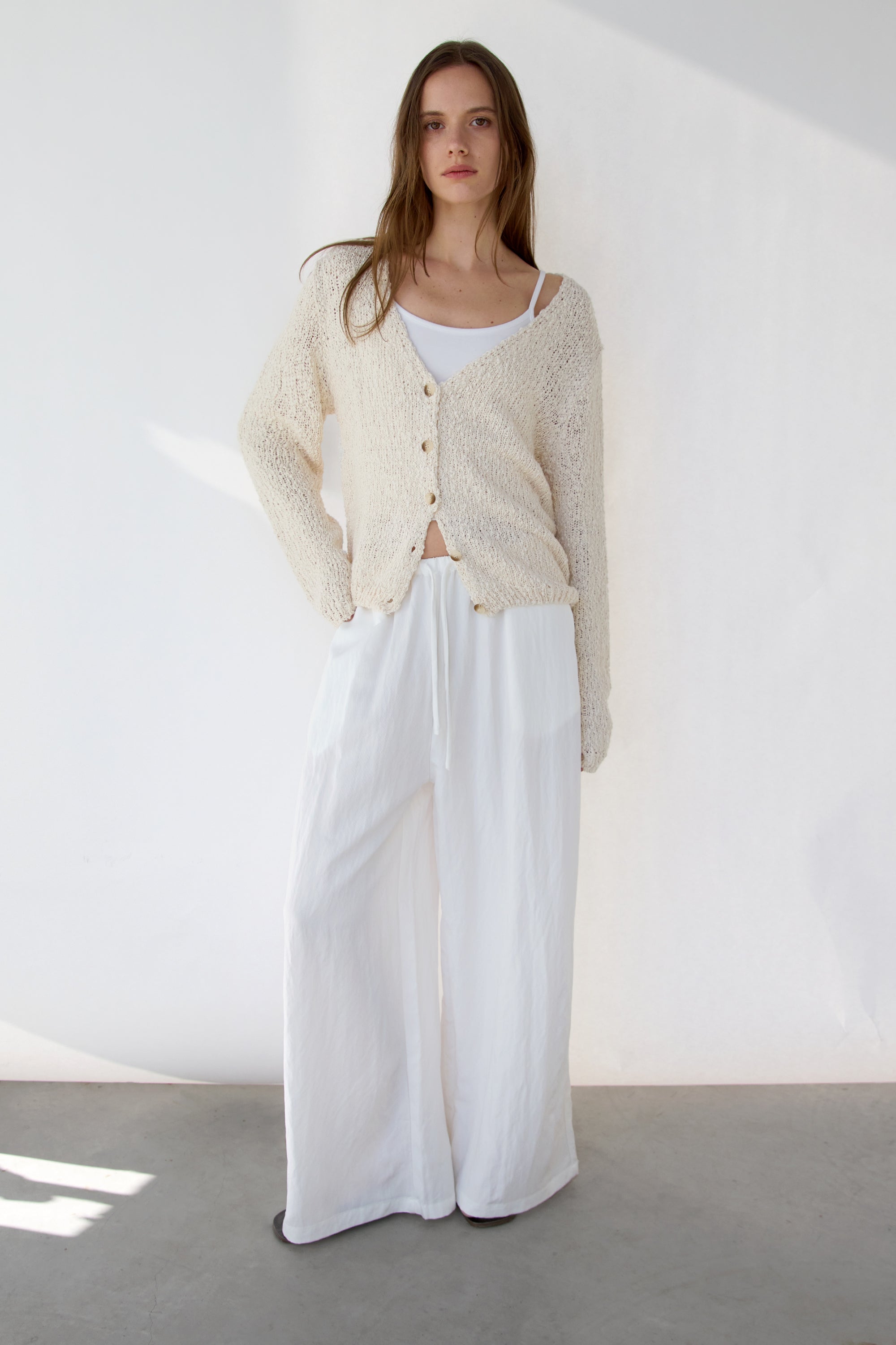 Crochet Cardigan | OAK + FORT – OAK + FORT USA