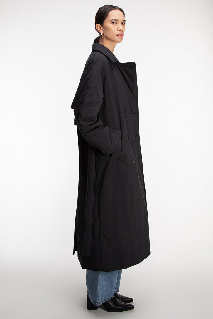 Oversized Puffer Trench Coat OAK FORT – OAK FORT USA