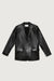 VEGAN LEATHER BLAZER