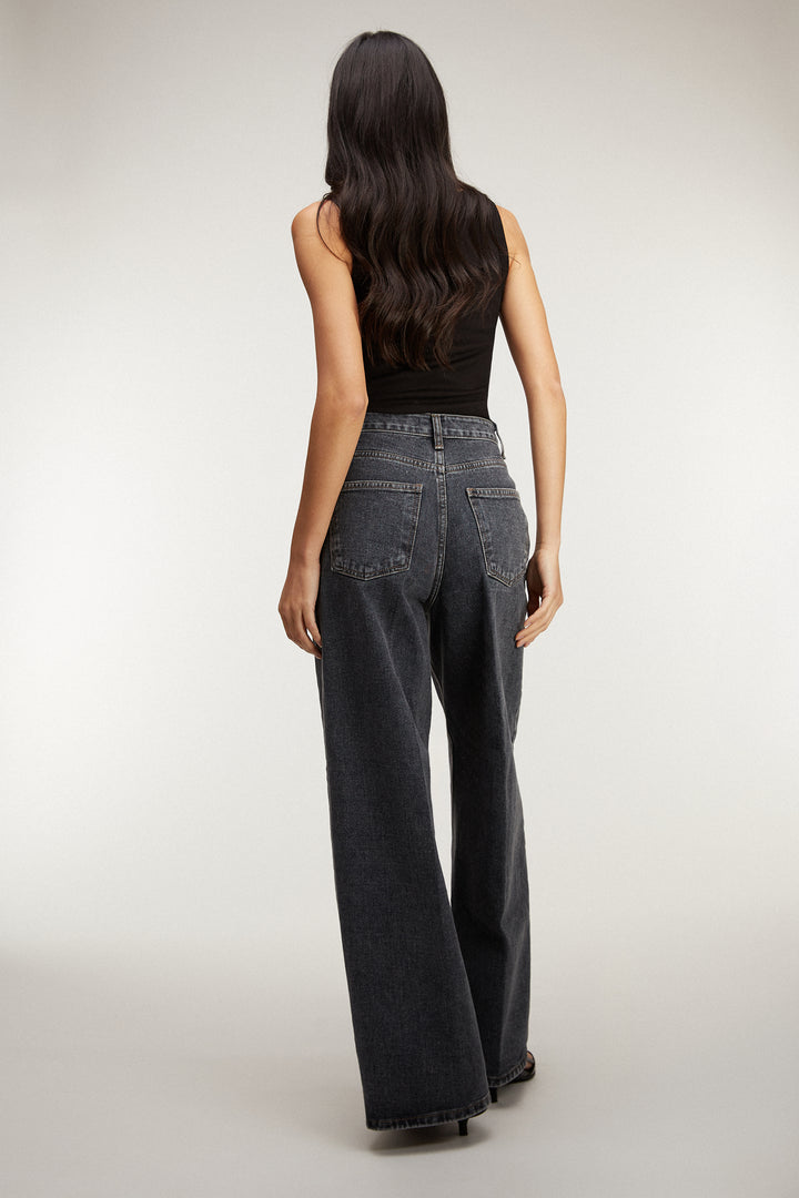 High-Rise Wide Leg Jean