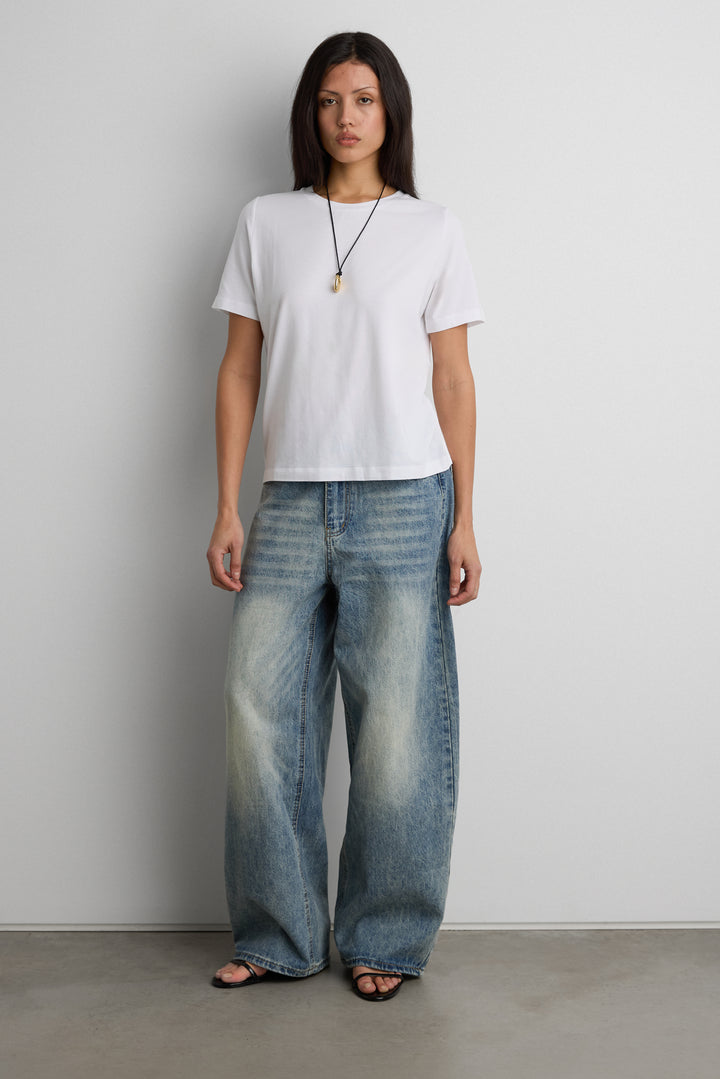 MID-RISE WIDE LEG VINTAGE WAS JEAN