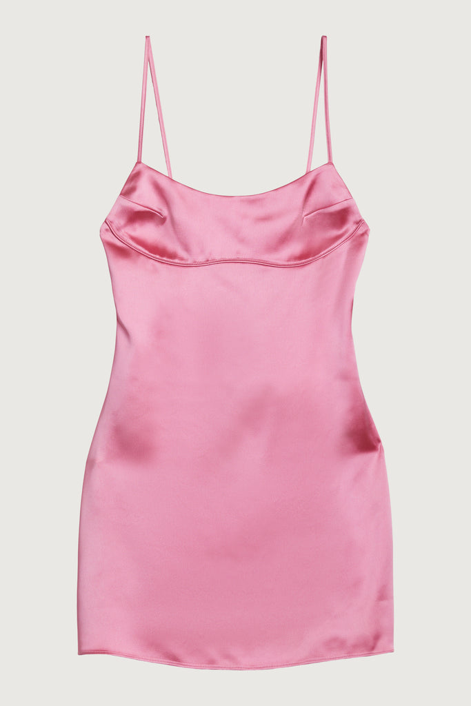 Satin Mini Slip Dress | OAK + FORT OAK + FORT USA Satin Mini Slip Dress | OAK + FORT OAK + FORT USA