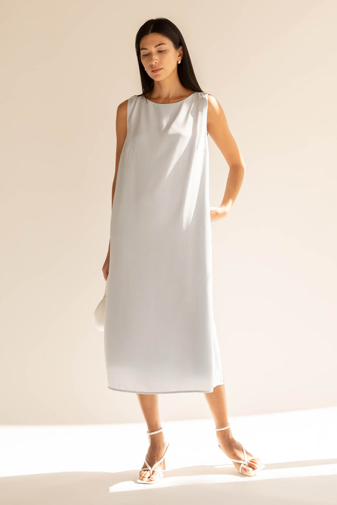 Sleeveless Midi Dress | OAK + FORT – OAK + FORT USA